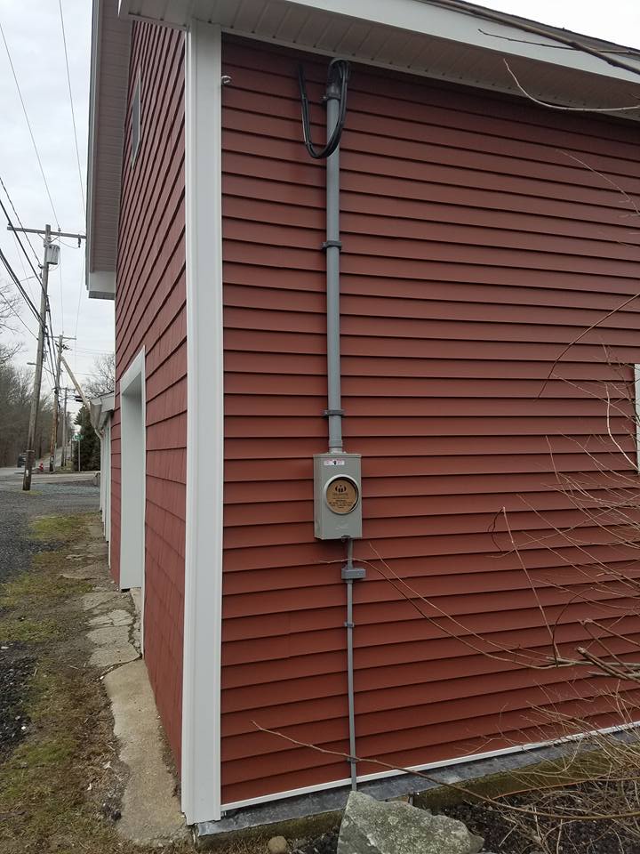 Meter socket update on red house